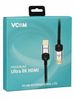 Кабель HDMI(19F)-HDMI(19F), v2.1/2.1, 2 м, VCOM (CG865-2M)