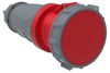 Розетка IEK Magnum ССИ-235, однопостовая, красный