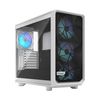 Корпус Fractal Design Meshify 2 RGB White TG Clear Tint, Midi-Tower, без БП, белый