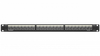 Патч-панель в шкаф 19" 1U, порты: 24xRJ-45 кат. 5e, DKC RN5PPF24