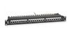 Патч-панель в шкаф 19" 1U, порты: 24xRJ-45 кат. 6, Cabeus PL-24-Cat.6-SH-Dual