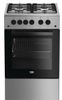 Плита газовая Beko FSGT52110DXO, серебристый