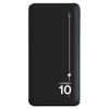 Портативный аккумулятор (Powerbank) LYAMBDA LP302 Black, 10000 мА·ч, черный