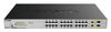 Коммутатор D-Link DGS-1026MP, 24x1 Гбит/с, SFP/uplink: combo RJ-45/SFPx2