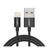 Кабель USB-Lightning 8-pin, 2 м, черный UGREEN US155