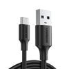 Кабель USB-USB Type-C, 1.5 м, черный UGREEN US287