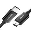 Кабель USB Type-C-Mini USB, 1 м, черный UGREEN US242