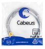 Патч-корд Cabeus UTP, кат.6a, 3 м, RJ45-RJ45, серый (PC-UTP-RJ45-Cat.6a-3m-LSZH)