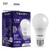 Лампа светодиодная E27 груша/A60, 12 Вт, 4000 K, TOKOV ELECTRIC
