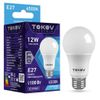 Лампа светодиодная E27 груша/A60, 12 Вт, 6500 K, TOKOV ELECTRIC