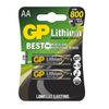 Батарейка GP Lithium, AA (LR06/15А), 1.5V, 2 шт