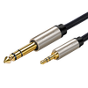 Кабель Jack 3.5mm(M) Jack 6.35mm(M), 1 м, UGREEN AV127