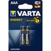 Батарейка Varta Energy, AAA (LR03/24А), 1.5V, 2 шт