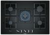 Газовая варочная панель Bosch PPQ7A6B20 5 конфорок, черный