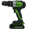Дрель-шуруповерт Greenworks GD24DD60K2, аккумуляторный