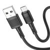 Кабель USB-Micro USB, 1 м, черный HOCO X83 Victory