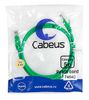 Патч-корд Cabeus UTP, кат.5e, 1 м, RJ45-RJ45, зеленый (PC-UTP-RJ45-Cat.5e-1m-GN)