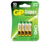 Батарейка GP Super Alkaline, AAA (LR03), 1.5V, 4 шт
