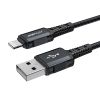 Кабель USB-Lightning 8-pin, 1.8 м, черный ACEFAST C4-02