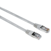 Патч-корд Hama FTP, кат.5e, 1.5 м, RJ45-RJ45, серый (00200915)