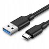 Кабель USB-USB Type-C, 1 м, черный UGREEN US184