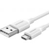 Кабель USB-Micro USB, 1 м, белый UGREEN US289
