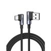 Кабель USB-USB Type-C, 1 м, черный UGREEN US176