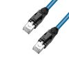 Патч-корд Adam Hall витая пара, кат.5e, 50 см, RJ45-RJ45, синий