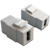 Вставка Keystone Lanmaster 180 градусов, USB 2.0