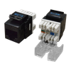 Модуль Keystone Lanmaster 180 градусов, RJ-45 cat.5e