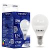 Лампа светодиодная E14 груша/G45, 10 Вт, TOKOV ELECTRIC