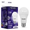 Лампа светодиодная E27 груша/A60, 15 Вт, TOKOV LIGHT