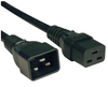 Кабель питания Hyperline IEC-320-C19-IEC-320-C20, 1 м
