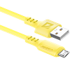 Кабель USB-Micro USB, 1 м, желтый Defender F207