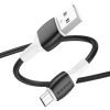 Кабель USB-Micro USB, 1 м, черный, Borofone BX84 Rise