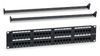 Патч-панель в шкаф 19" 2U, порты: 48xRJ-45 кат. 5e, WRLine (WR-PL-48-C5E-D)