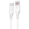 Кабель USB-USB Type-C, 1 м, белый SKYDOLPHIN S61T