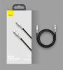 Кабель Lightning 8-pin-USB Type-C, 1 м, черный Baseus Cafule Series