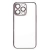 Чехол-накладка PC073 с закрытой камерой для смартфона Apple iPhone 14 Pro, серебристый
