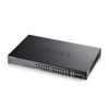 Коммутатор ZYXEL XGS2220-30, 24x1 Гбит/с, SFP/uplink: combo RJ-45/SFP+x6