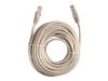 Патч-корд Netko UTP, кат.5e, 10 м, RJ45-RJ45, серый (NT.BC.UTP.5e-10.0m-2-lszh)