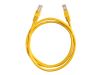 Патч-корд Netko UTP, кат.5e, 2 м, RJ45-RJ45, желтый (N.BC.UTP.5e-2.0m-6-lszh)