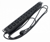 Блок розеток (PDU), кол-во розеток: 12, Hyperline SHE19-12IEC-2.5IEC (SHE19-12IEC-2.5IEC)