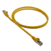 Патч-корд Lanmaster FTP, кат.5e, 0.5 м, RJ45-RJ45, желтый