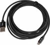Кабель Lightning 8-pin-USB, 3 м, черный Behpex