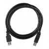 Кабель USB(Am)-USB(Bm), 2 м, черный, ACD