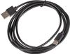 Кабель USB Type-C-USB, 2 м, черный Behpex