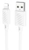 Кабель USB-Lightning 8-pin, 1 м, белый HOCO X88
