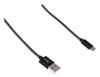 Кабель USB-Micro USB, 1 м, черный Buro