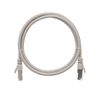 Патч-корд NIKOMAX SSTP, кат.6, 1 м, RJ45-RJ45, серый